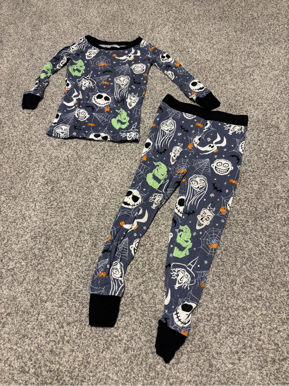 Little Sleepies Toddler Nightmare Before Christmas Pajama Set (18-24 mo)